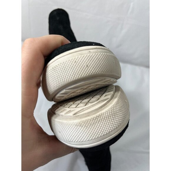 Steve Madden Ladies Wedge Sneakers Suede Leather Upper Size 7 Sultan Sul0291 - Picture 6 of 14